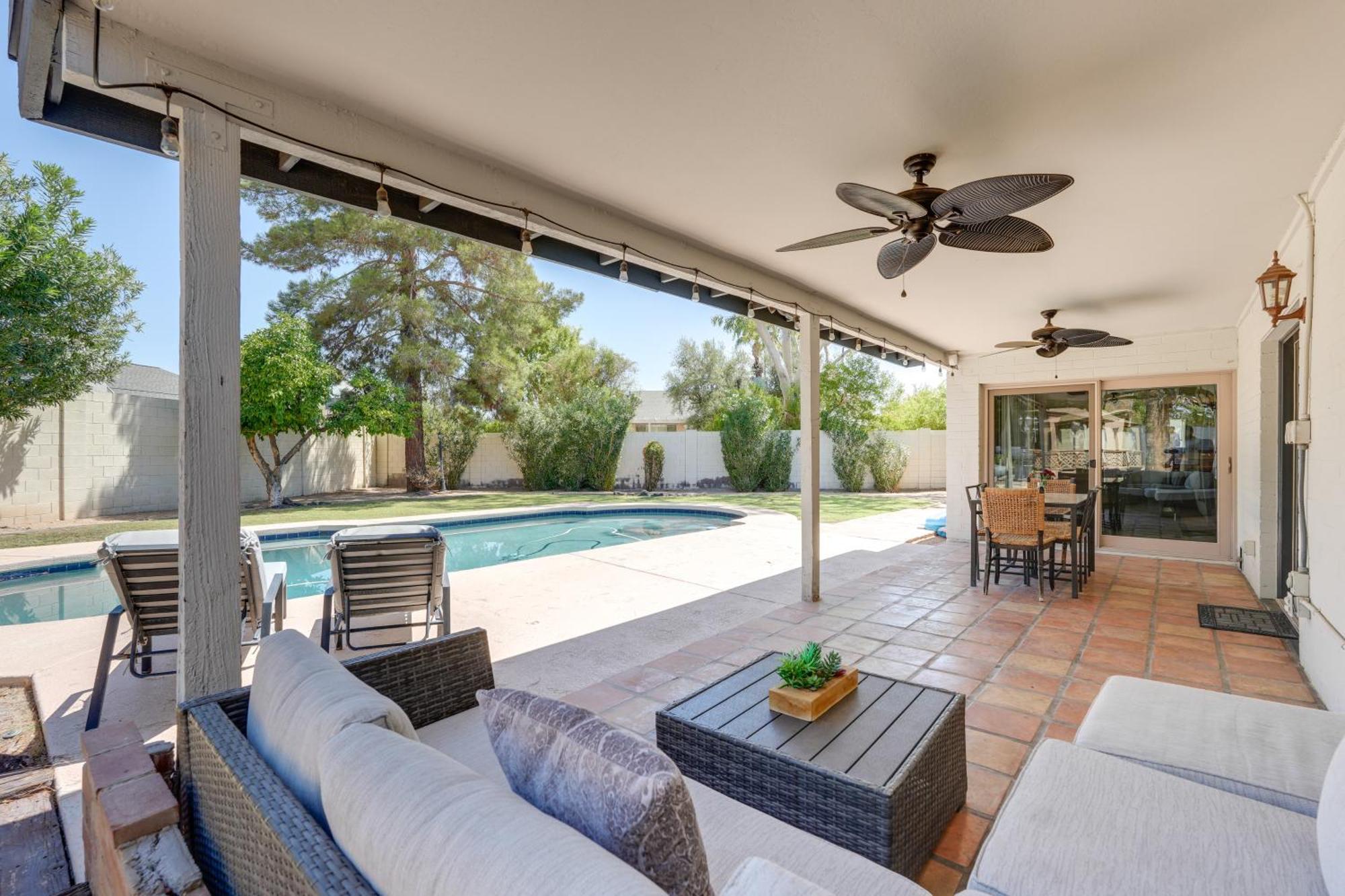 Phoenix Home With Pool About 10 Mi To Camelback Mtn Eksteriør billede